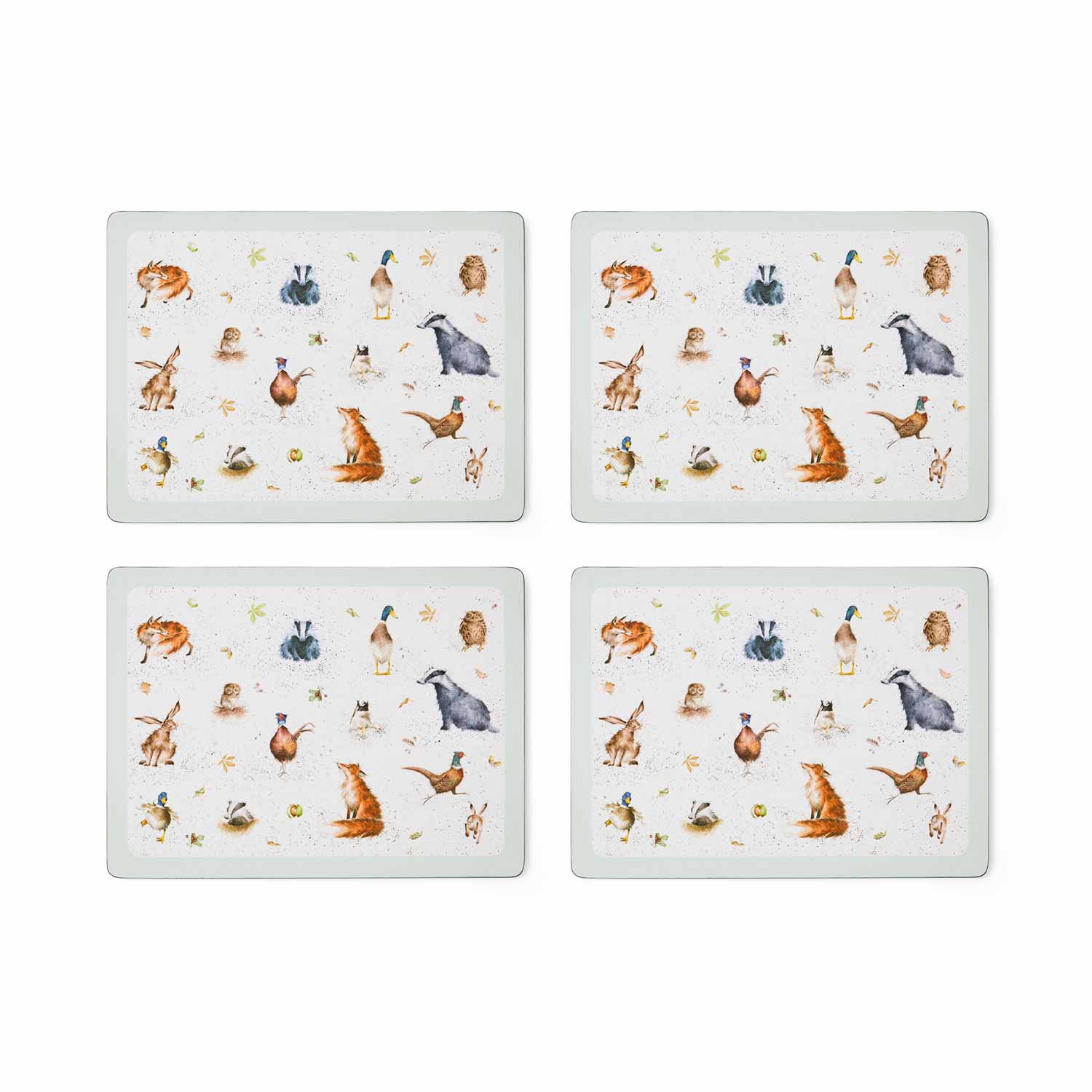Wrendale Designs Set of 4 Large Placemats image number null